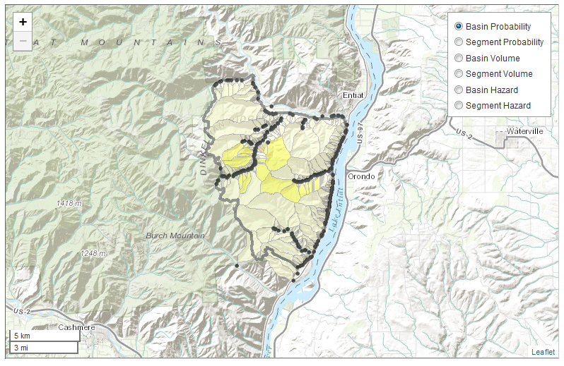 2014 Mills Canyon Complex Preliminary Landslide Hazard Assessment