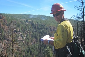 BAER team member, Black Canyon Fire                   
